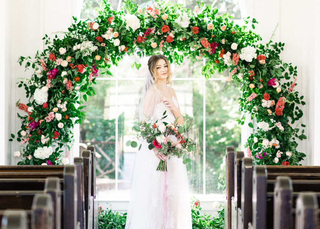 Bride at Altar